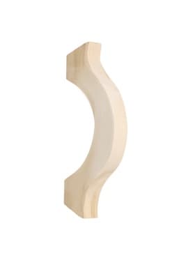Ручка для бани и сауны 18×7.5×2.5 см, деревянная, «Добропаровъ»