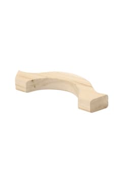 Ручка для бани и сауны 22×7.5×2.6 см, деревянная, «Добропаровъ»