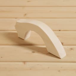 Ручка для бани и сауны, 19.5×7.5×3 см, деревянная, «Добропаровъ»