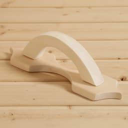 Ручка для бани и сауны, 29.5×8×2 см, деревянная, «Добропаровъ»