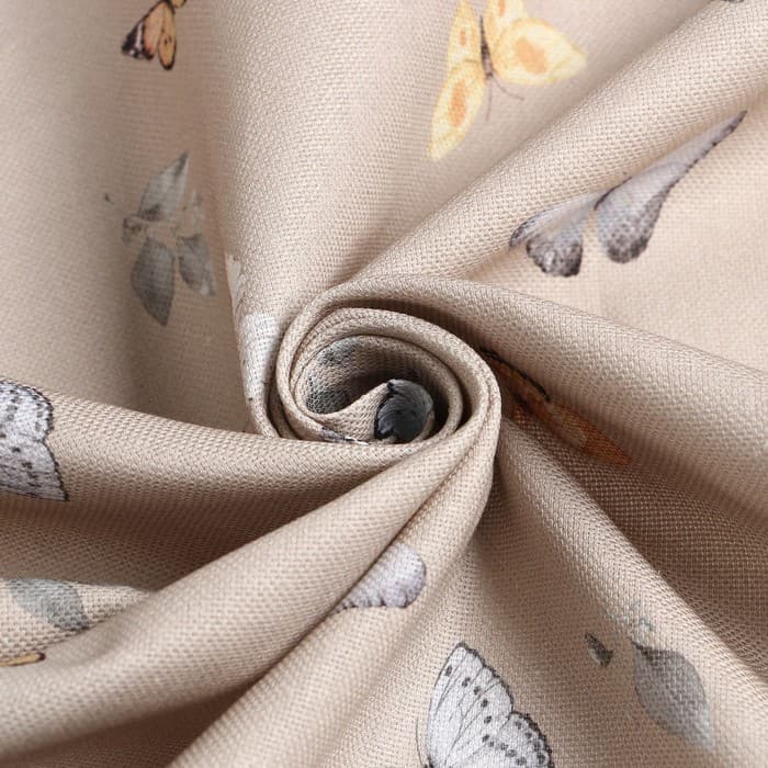 Скатерть «Этель» Butterflies 146×180 см, 100% хлопок, рогожка 186 г/м²