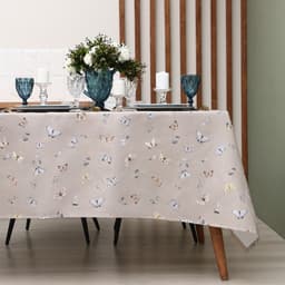Скатерть «Этель» Butterflies 146×250 см, 100% хлопок, рогожка 186 г/м²