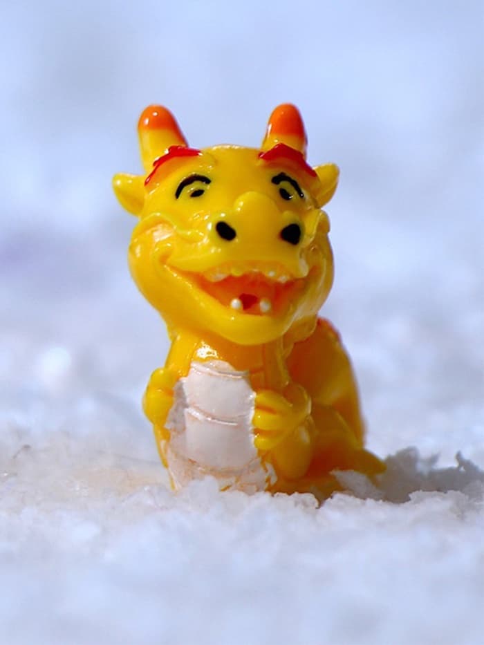 Миниатюра кукольная «Дракон», набор 2 шт., размер 1 шт. — 2.8×3.2 см