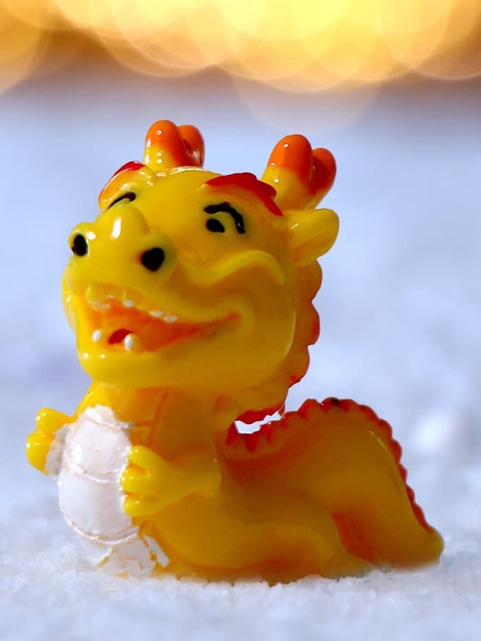 Миниатюра кукольная «Дракон», набор 2 шт., размер 1 шт. — 2.8×3.2 см