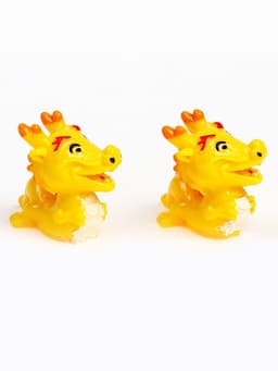 Миниатюра кукольная «Дракон», набор 2 шт., размер 1 шт. — 2.8×3.2 см