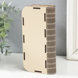 Шкатулка для украшений «Цветы», заготовка для росписи, 17×8.5×3.5 см