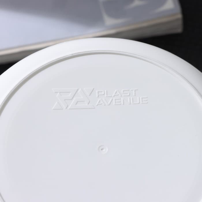 Кашпо для цветов со вставкой «Клевер», 3.2 л, d=17.5 см, h=16 см, белое