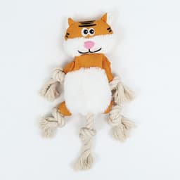 Игрушка текстильная «Котэ», 26×28 см, с канатом, с пищалкой, шуршащая