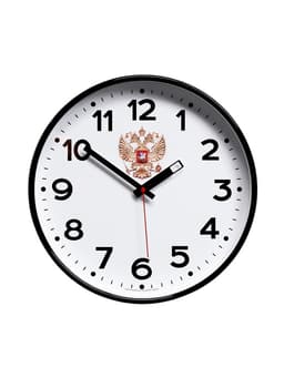 Часы настенные интерьерные «Герб», d=30.5 см, бесшумные