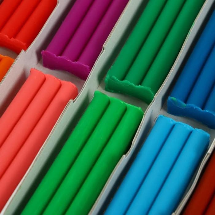 Пластилин мягкий (восковой) «Луч. Кроха», 12 цветов, 180 г, со стеком