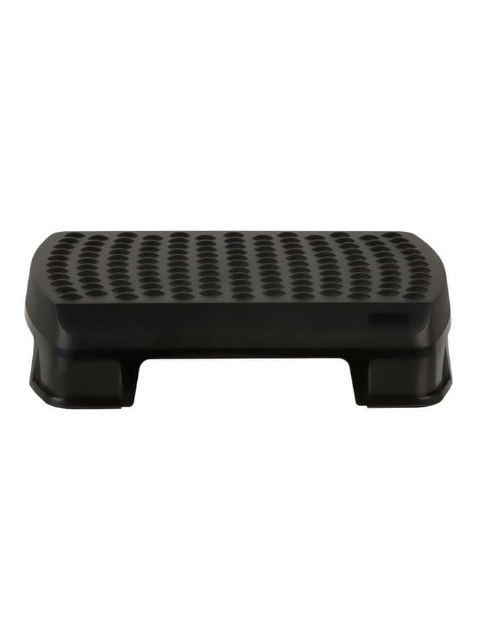 Подставка для ног, Стамм, 34.3×10.5×44.7 см, рельефная поверхность, черная