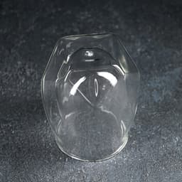 Стакан для виски с двойными стенками Magistro «Сток», 180 мл, стекло, прозрачный