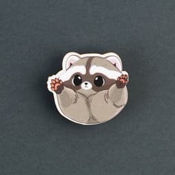 Значок деревянный «Хочу на ручки», 3×2.8 см