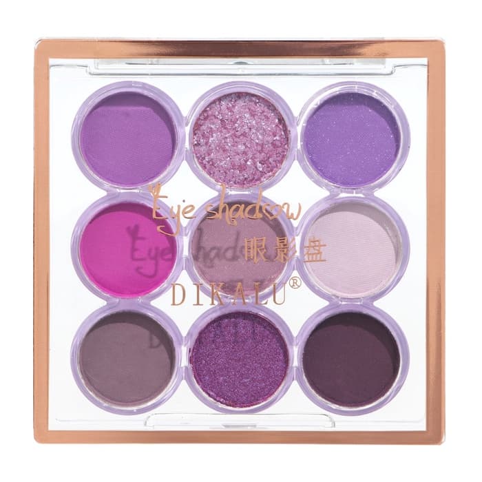 Палетка теней для макияжа Purple Sky, 9 цветов