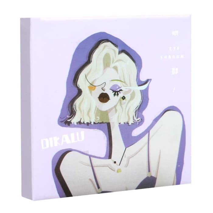 Палетка теней для макияжа Purple Sky, 9 цветов