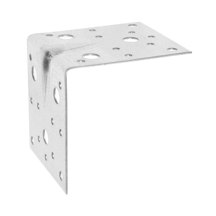 Уголок крепежный усиленный ТУНДРА, 100×100×85×2 мм, в упаковке 4 шт.