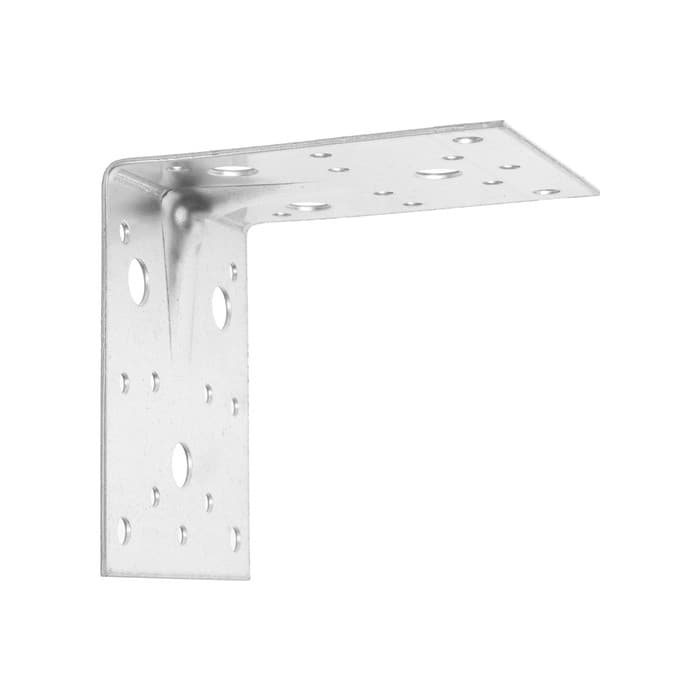 Уголок крепежный усиленный ТУНДРА, 100×100×85×2 мм, в упаковке 4 шт.