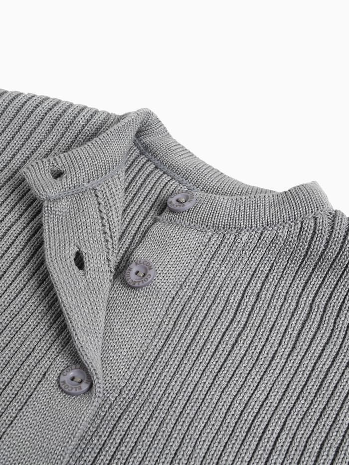 Кардиган вязаный «Крошка Я», рост 74-80, серый