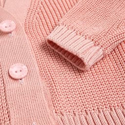 Кардиган вязаный «Крошка Я», рост 86-92, розовый