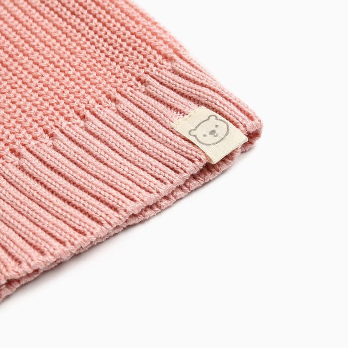 Кардиган вязаный «Крошка Я», рост 86-92, розовый