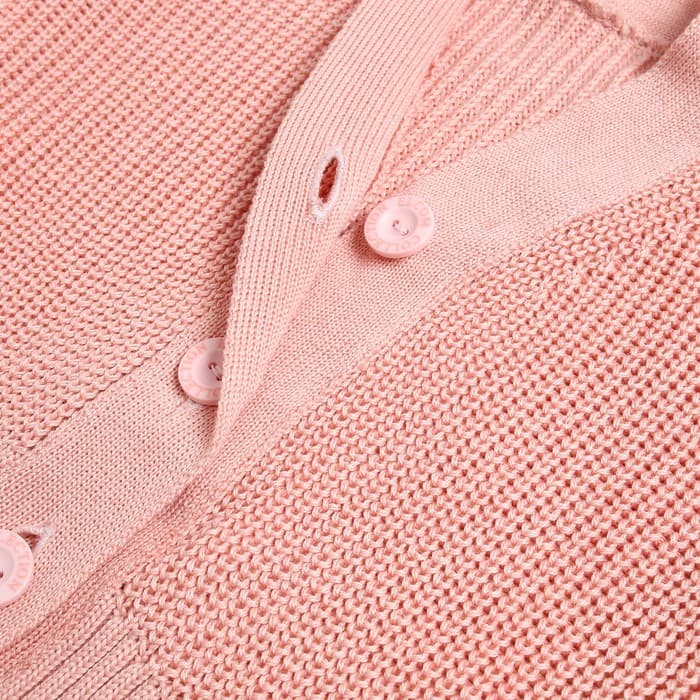 Кардиган вязаный «Крошка Я», рост 86-92, розовый