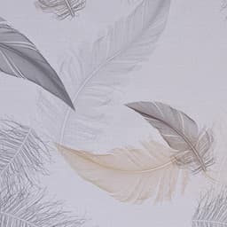 Клеёнка на стол «Перья», на тканевой основе, рулон 20 метров, ширина 137 см, толщина 0.25 мм