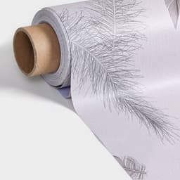 Клеёнка на стол «Перья», на тканевой основе, рулон 20 метров, ширина 137 см, толщина 0.25 мм