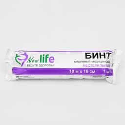 Бинт медицинский нестерильный 16×1000 см 36 г/м²