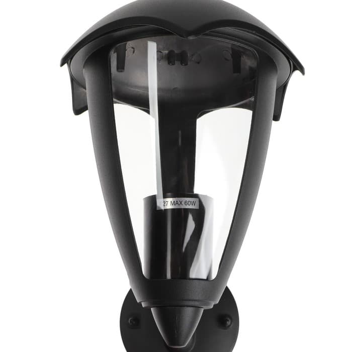Светильник Uniel UUL-S80A, уличный, 60W/E27, IP54, Е27, чёрный
