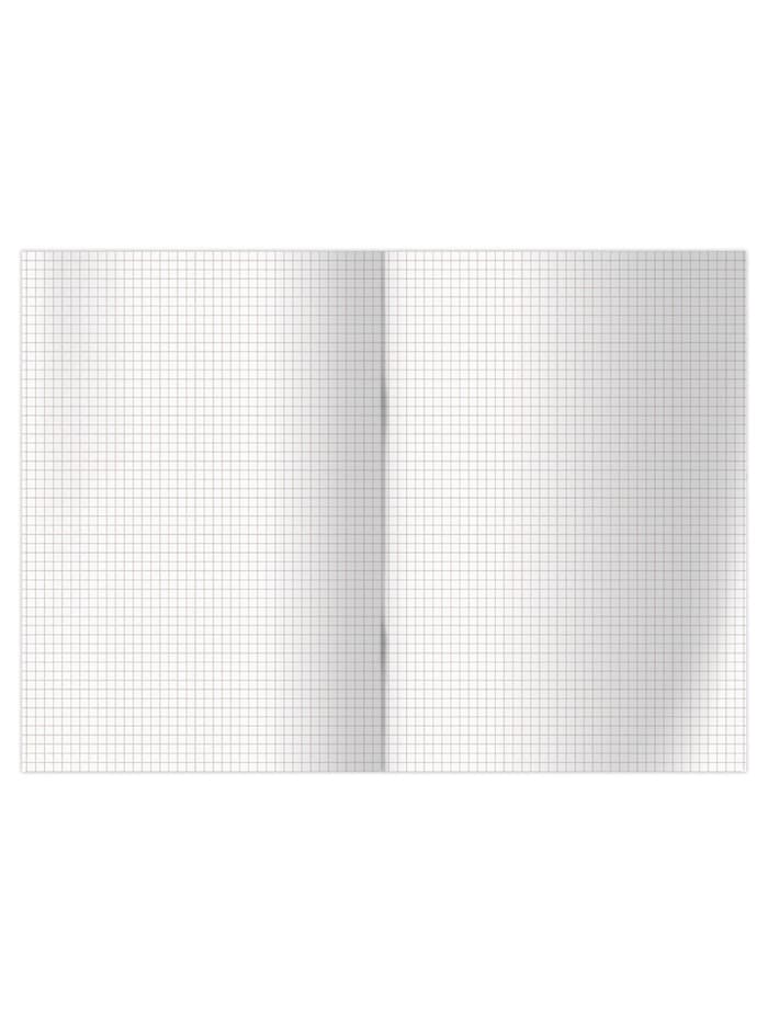 Книга учета, 192 листа, обложка бумвинил, блок газетный, клетка, синяя