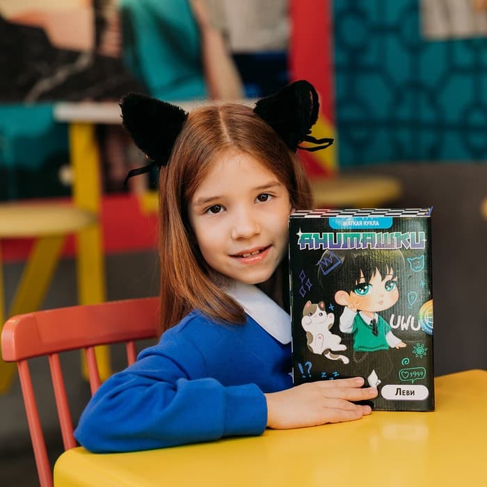 Кукла мягкая Milo toys «Леви», 22 см