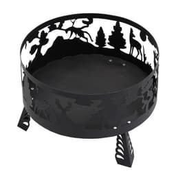 Костровая чаша «Лес», d=60 см, h=42 см, толщина стали 3 мм