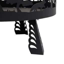 Костровая чаша «Лес», d=60 см, h=42 см, толщина стали 3 мм