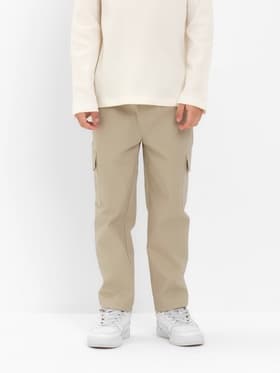 Джинсы для мальчика KAFTAN, на завязках, бежевые, рост 122-128 см