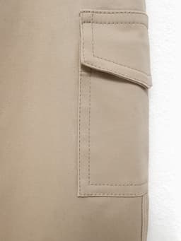 Джинсы для мальчика KAFTAN, на завязках, бежевые, рост 134-140 см