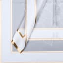 Пленка для цветов матовая, «Цветы с каймой», белый, 0.57×5 м ±5% см