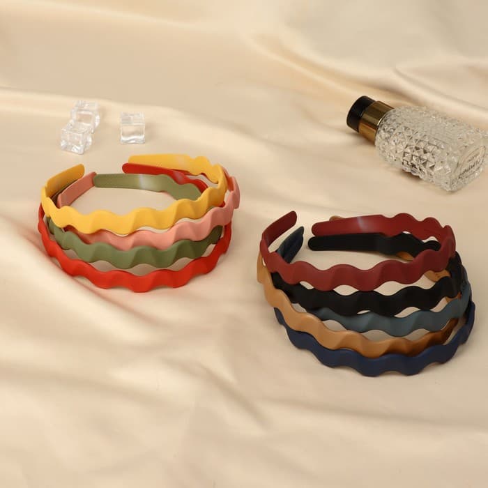 Ободок для волос «Теона», волна, 1.2 см, МИКС