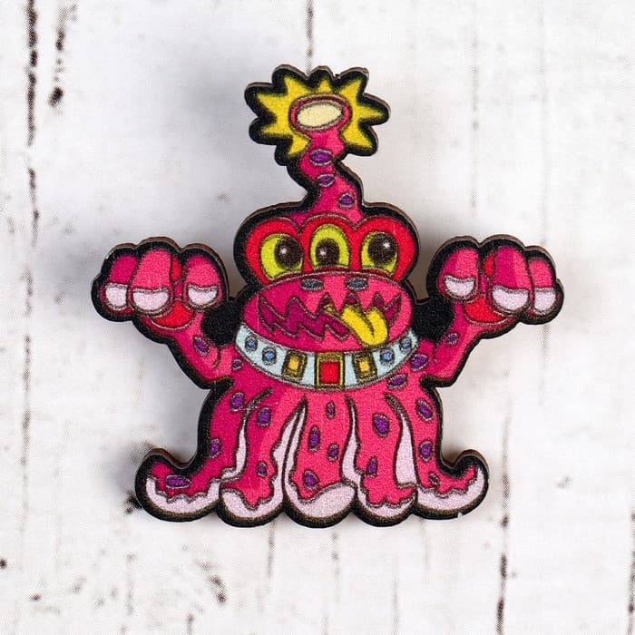 Деревянный значок ZUFA «Осьми»