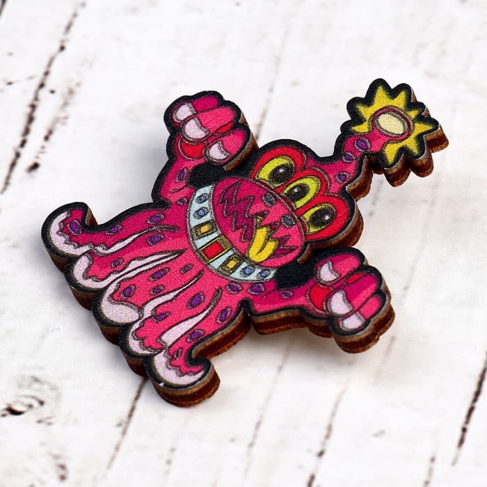 Деревянный значок ZUFA «Осьми»