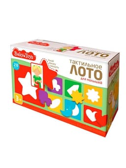 Лото тактильное Десятое Королевство, серии Baby Toys, для малышей