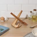 Подставка деревянная для книг, планшетов Adelica, 16.5×12.5×16.5 см, длина 1 детали 22.5 см, берёза