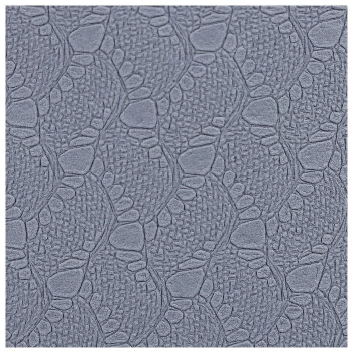 Коврик для фитнеса и йоги ONLYTOP, нескользящий, 183×61×0.6 см, серый, чёрный
