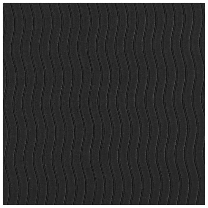 Коврик для фитнеса и йоги ONLYTOP, нескользящий, 183×61×0.6 см, серый, чёрный