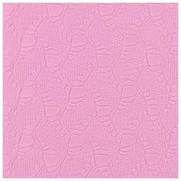 Коврик для фитнеса и йоги ONLYTOP, 183×61×0.6 см, серый, розовый