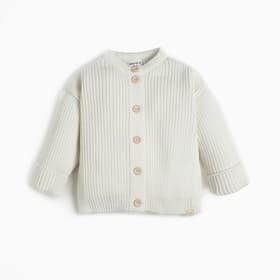 Кардиган вязаный «Крошка Я», рост 74-80, молочный