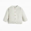 Кардиган вязаный «Крошка Я», рост 74-80, молочный