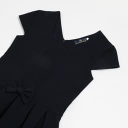 Сарафан школьный для девочек, тёмно-синий, рост 122 см