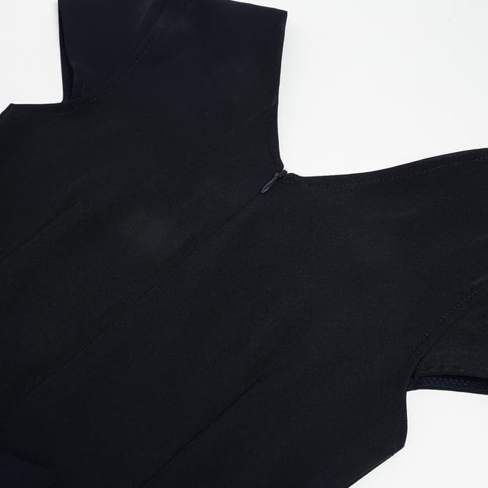 Сарафан школьный для девочек, тёмно-синий, рост 122 см