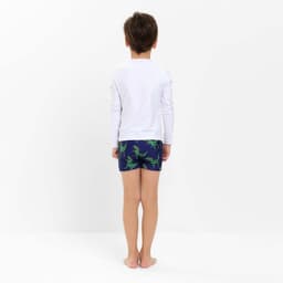 Костюм купальный для мальчика KAFTAN «Динозавр», сине-белый, рост 98-104 см