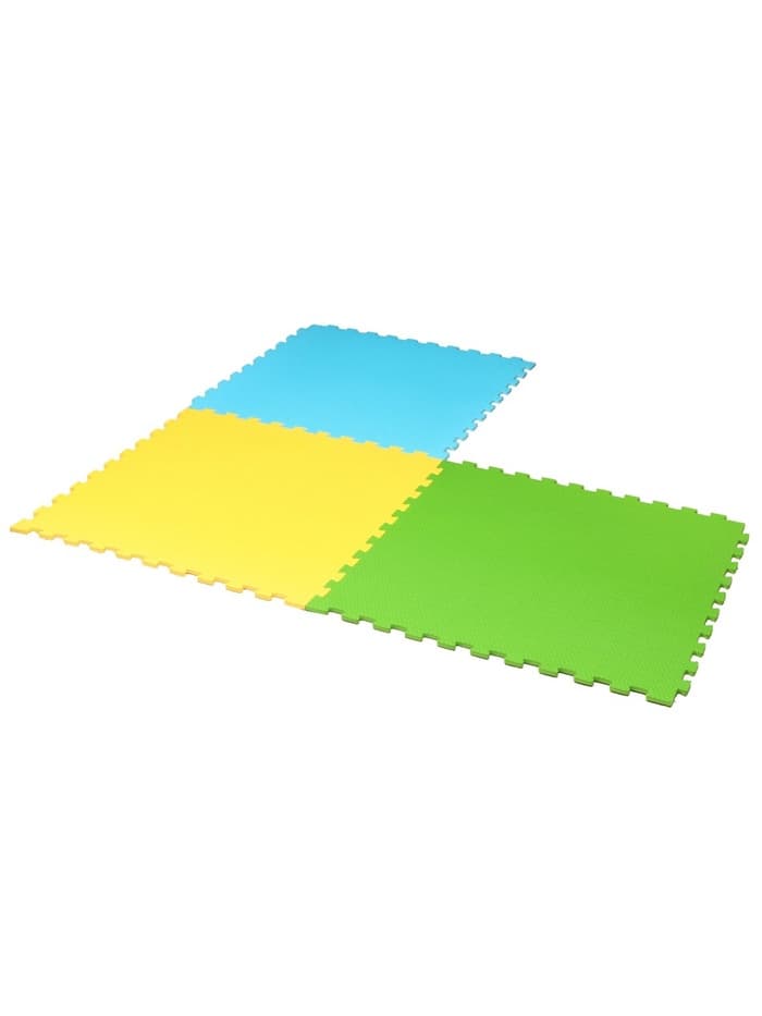 Мягкий коврик - пазл «New-накат. Соты», 100×100 см, зелёный, универсальный